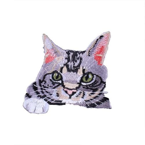 Aufnäher mit Katzenmotiv, bestickt, für Cosplay, Party, Damen, dekorative Applikationen für den täglichen Gebrauch Aufnäher mit Katzenmotiv, bestickt, für Cosplay, Party, Damen, dekorative Applikationen für den täglichen Gebrauch von X-Institute