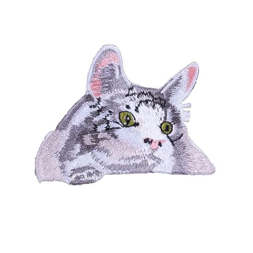 Aufnäher mit Katzenmotiv, bestickt, für Cosplay, Party, Damen, dekorative Applikationen für den täglichen Gebrauch Aufnäher mit Katzenmotiv, bestickt, für Cosplay, Party, Damen, dekorative Applikationen für den täglichen Gebrauch von X-Institute