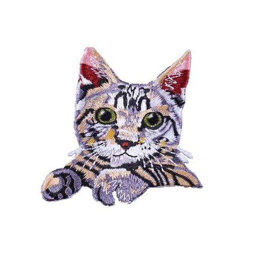 Aufnäher mit Katzenmotiv, bestickt, für Cosplay, Party, Damen, dekorative Applikationen für den täglichen Gebrauch Aufnäher mit Katzenmotiv, bestickt, für Cosplay, Party, Damen, dekorative Applikationen für den täglichen Gebrauch von X-Institute