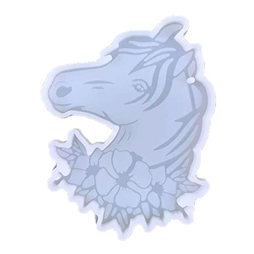 Glänzende Silikon-Tierformen Pferd für Kopf, Schlüsselanhänger, Anhänger, Ornamente, Schmuck, Epoxidharz, Bastelformen Glänzende Silikon-Tierformen Pferd für Kopf, Schlüsselanhänger, Anhänger, Ornamente, Schmuck, Epoxidharz, Bastelformen von X-Institute