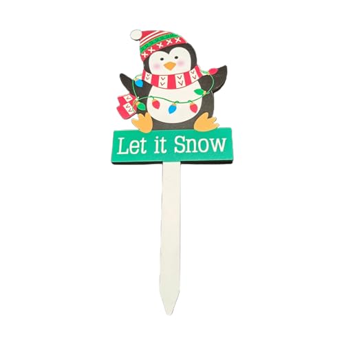 Merry Christmas Cake Toppers Santa Tree Cake Paper Insert Card For Christmas Party Bake Decoration Accessories Paper Insert Card von X-Institute