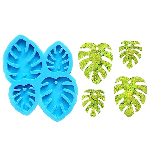 Monstera Deliciosa Geometrie-Ohrringe, Silikonformen, geeignet für Epoxidharz, Ornamente, Anhänger, Schlüsselanhänger Monstera Deliciosa Geometrie-Ohrringe, Silikonformen, geeignet für Epoxidharz, Ornamente, Anhänger, Schlüsselanhänger von X-Institute