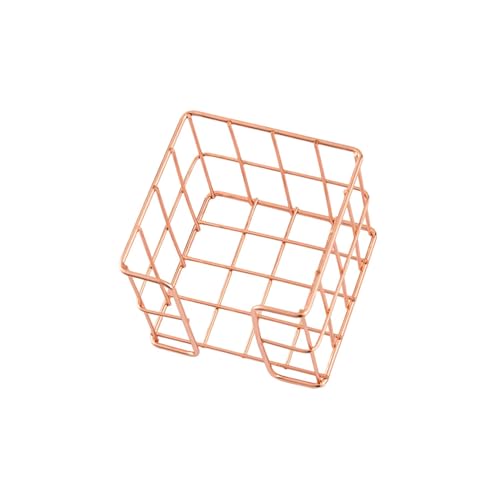 Notizblockhalter aus Eisendraht, Schreibtisch-Notizblöcke, Aufbewahrungsbox, Memoblock, Metall-Notizbox für Büro, 27 x 95 x 80 mm Notizblockhalter aus Eisendraht, Schreibtisch-Notizblöcke, Aufbewahrungsbox, Memoblock, Metall-Notizbox für Büro, 27 x 95 x 80 mm von X-Institute