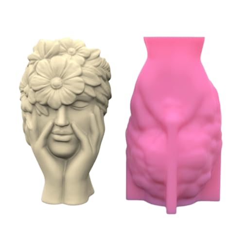 Silikon-Formen für Blumentopf, Stifthalter, Epoxidharz, einzigartige Vase, Pflanzgefäß, Dekoration für Heimwerker Silikon-Formen für Blumentopf, Stifthalter, Epoxidharz, einzigartige Vase, Pflanzgefäß, Dekoration für Heimwerker von X-Institute