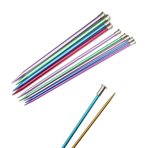 Stricknadel-Sets, lang, leicht, Webnadel-Kits, farbige Metall-Stricknadel, Aluminium-Stricknadel-Set, Aluminium-Häkelnadeln, bunte Stricknadeln, Garn, Nähnadeln, Weben Stricknadel-Sets, lang, leicht, Webnadel-Kits, farbige Metall-Stricknadel, Aluminium-Stricknadel-Set, Aluminium-Häkelnadeln, bunte Stricknadeln, Garn, Nähnadeln, Weben von X-Institute