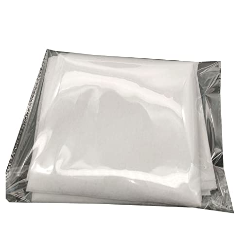 T-Shirt-Stoff-Transferpapier, wasserlöslich, Stick-Stabilisator, transparentes Transferpapier, 50 x 50 cm, weißes Kohlepapier zum Durchziehen, 4/10 Blatt, Transparentpapier, weißes Transferpapier T-Shirt-Stoff-Transferpapier, wasserlöslich, Stick-Stabilisator, transparentes Transferpapier, 50 x 50 cm, weißes Kohlepapier zum Durchziehen, 4/10 Blatt, Transparentpapier, weißes Transferpapier von X-Institute