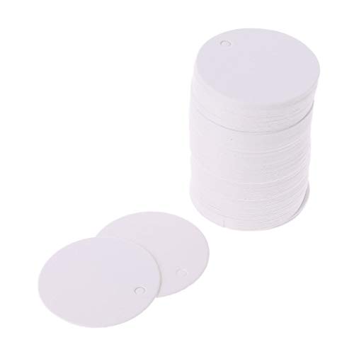 X-Institute 100 x Etiketten aus Kraftpapier, für Hochzeit, Party, Gastgeschenk, 3,5 cm X-Institute 100 x Etiketten aus Kraftpapier, für Hochzeit, Party, Gastgeschenk, 3,5 cm von X-Institute