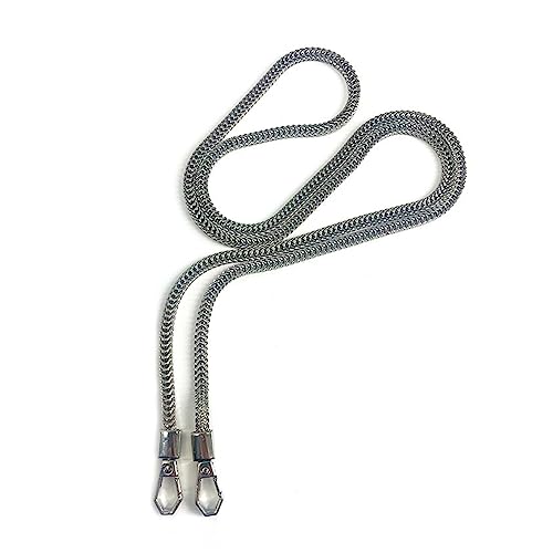 X-Institute 111,8 cm lange Ketten mit Schnallen für Schultertasche, Umhängetasche, Handtasche, Ersatzketten, Handtaschen, Zubehör (Silber) von X-Institute