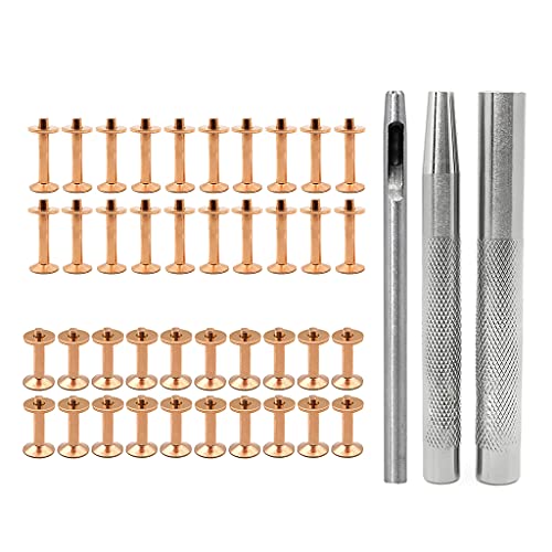 X-Institute 14/19 mm Ledernieten-Doppelkappen-Metallnieten mit Zange, Befestigungsset für Lederhandwerk-Ersatz von X-Institute
