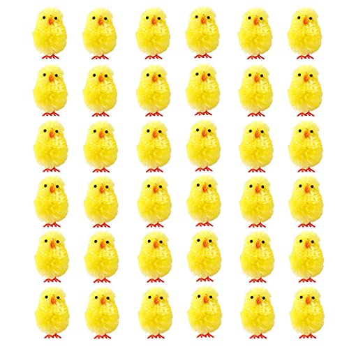 X-Institute 36 Stück Simulation Ostern Fuzzy Yellow Huhn für Jagd Party X-Institute 36 Stück Simulation Ostern Fuzzy Yellow Huhn für Jagd Party von X-Institute