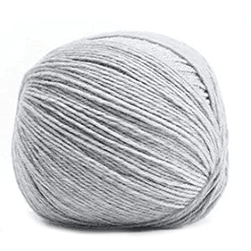 X-Institute 4-strängiges Wollgarn, gefärbtes Pullover-Schal-Garn, weiches glattes Wollgarn, Häkel-Strickgarn von X-Institute