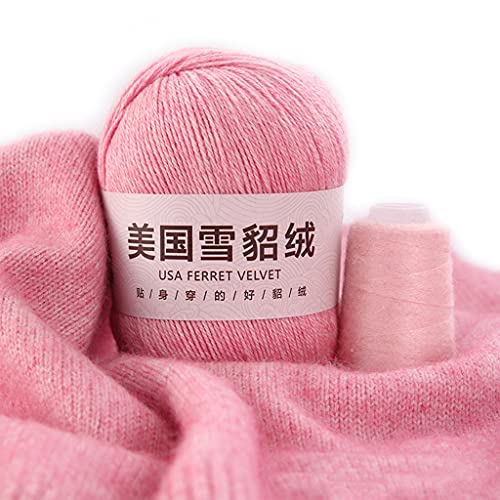 X-Institute 50 g + 20 g/Set, weiches, einfaches einfarbiges Garn, Handstrickgarn, Häkelgarn, Nähgarn für Strickjacken, Schals, Pullover X-Institute 50 g + 20 g/Set, weiches, einfaches einfarbiges Garn, Handstrickgarn, Häkelgarn, Nähgarn für Strickjacken, Schals, Pullover von X-Institute