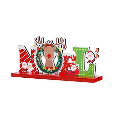 X-Institute Abnehmbare Tischdekoration, Weihnachtsdekoration, Holz, tägliche Weihnachtsdekoration X-Institute Abnehmbare Tischdekoration, Weihnachtsdekoration, Holz, tägliche Weihnachtsdekoration von X-Institute
