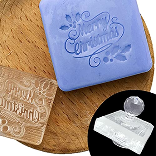 X-Institute Acryl-Seifenstempel, Weihnachtsmotiv, Seifen, Stempel, Hnadmade Seifen, Werkzeug, Zubehör X-Institute Acryl-Seifenstempel, Weihnachtsmotiv, Seifen, Stempel, Hnadmade Seifen, Werkzeug, Zubehör von X-Institute