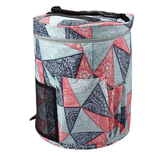 X-Institute Aufbewahrungstasche für Garngarn, Nähutensilien, Stricken, Häkeltasche mit Schultergurt, Griffen, Reise-Häkeltasche für Häkelnadeln, Stricknadeln X-Institute Aufbewahrungstasche für Garngarn, Nähutensilien, Stricken, Häkeltasche mit Schultergurt, Griffen, Reise-Häkeltasche für Häkelnadeln, Stricknadeln von X-Institute
