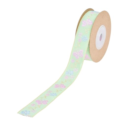 X-Institute Blumen- und Schmetterlingsband, Polyesterband zur Herstellung von Hochzeitsstrauß, Kranz, Paketdekorationen, Geschenkverpackung, handgefertigt X-Institute Blumen- und Schmetterlingsband, Polyesterband zur Herstellung von Hochzeitsstrauß, Kranz, Paketdekorationen, Geschenkverpackung, handgefertigt von X-Institute
