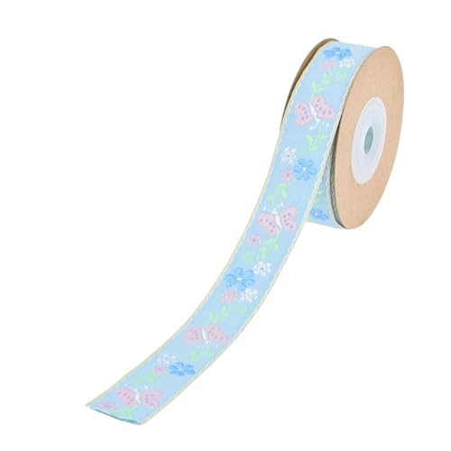 X-Institute Blumen- und Schmetterlingsband, Polyesterband zur Herstellung von Hochzeitsstrauß, Kranz, Paketdekorationen, Geschenkverpackung, handgefertigt X-Institute Blumen- und Schmetterlingsband, Polyesterband zur Herstellung von Hochzeitsstrauß, Kranz, Paketdekorationen, Geschenkverpackung, handgefertigt von X-Institute