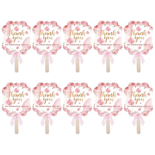 X-Institute Bunte Papierfächer für Hochzeitszeremonie, stilvolle Handfächer, Hochzeitsfächer, Dekoration, elegante Party-Requisiten, Schmuck, 10 Stück X-Institute Bunte Papierfächer für Hochzeitszeremonie, stilvolle Handfächer, Hochzeitsfächer, Dekoration, elegante Party-Requisiten, Schmuck, 10 Stück von X-Institute