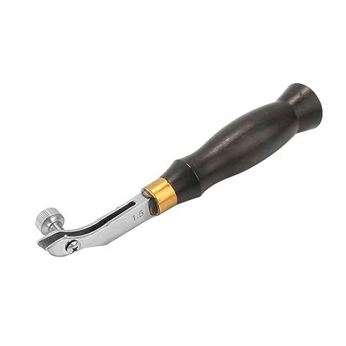 X-Institute Edelstahl-Außenkanten, perfektes Lederhandwerkswerkzeug, ergonomischer Holzgriff, professionelles Handwerkzeug, verstellbare Außenkanten, Creaser X-Institute Edelstahl-Außenkanten, perfektes Lederhandwerkswerkzeug, ergonomischer Holzgriff, professionelles Handwerkzeug, verstellbare Außenkanten, Creaser von X-Institute