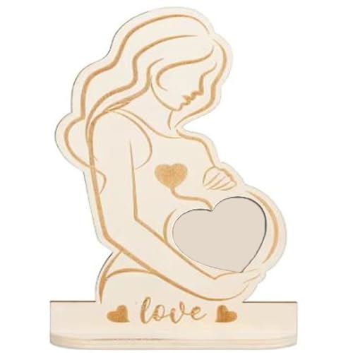 X-Institute Einzigartige Schwangerschaftsparty-Dekoration, Holz-Bilderrahmen für die erste Mutter, das Glück, Geschenk für werdende Mutter des Babys X-Institute Einzigartige Schwangerschaftsparty-Dekoration, Holz-Bilderrahmen für die erste Mutter, das Glück, Geschenk für werdende Mutter des Babys von X-Institute