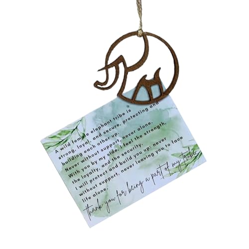 X-Institute Exklusive Elefanten-Stamm-Karten aus Holz zum Aufhängen, aufmerksames Geschenk, Elefantenliebhaber, Anhänger, perfekt für Männer und Frauen X-Institute Exklusive Elefanten-Stamm-Karten aus Holz zum Aufhängen, aufmerksames Geschenk, Elefantenliebhaber, Anhänger, perfekt für Männer und Frauen von X-Institute