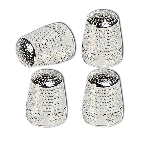 X-Institute Fingerhut aus Metall zum Nähen, Quilten, verstellbarer Fingerschutz für Handarbeit, Stickerei, Handwerk X-Institute Fingerhut aus Metall zum Nähen, Quilten, verstellbarer Fingerschutz für Handarbeit, Stickerei, Handwerk von X-Institute