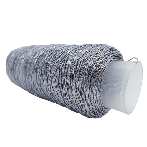 X-Institute Funkelndes Polyester-Garn, Häkelgarn, 200 g/Rolle, zum Stricken, Weben, für Taschen, Geldbörsen, Schlüsselanhänger X-Institute Funkelndes Polyester-Garn, Häkelgarn, 200 g/Rolle, zum Stricken, Weben, für Taschen, Geldbörsen, Schlüsselanhänger von X-Institute