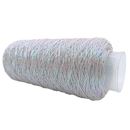 X-Institute Funkelndes Polyester-Garn, Häkelgarn, 200 g/Rolle, zum Stricken, Weben, für Taschen, Geldbörsen, Schlüsselanhänger X-Institute Funkelndes Polyester-Garn, Häkelgarn, 200 g/Rolle, zum Stricken, Weben, für Taschen, Geldbörsen, Schlüsselanhänger von X-Institute
