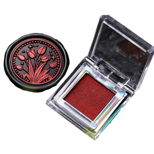 X-Institute Glitzer-Wachsfarbe für Wachssiegel, Stempel, Scrapbooking, Geschenkverpackung, Perlglanz, Wachs, Bastelarbeiten, Metallic-Glanz von X-Institute
