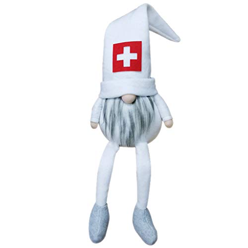 X-Institute Handgefertigte Plüsch-Ornamente für Arzt- und Krankenschwester-Tag, schwedische Dekoration für Party, Heimdekoration X-Institute Handgefertigte Plüsch-Ornamente für Arzt- und Krankenschwester-Tag, schwedische Dekoration für Party, Heimdekoration von X-Institute