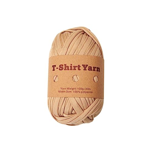 X-Institute Handgefertigtes Stoffstreifen, T-Shirt-Garn, Strickgarn zum Stricken, Häkeln und Basteln für Handtaschen, Stoffstreifen von X-Institute