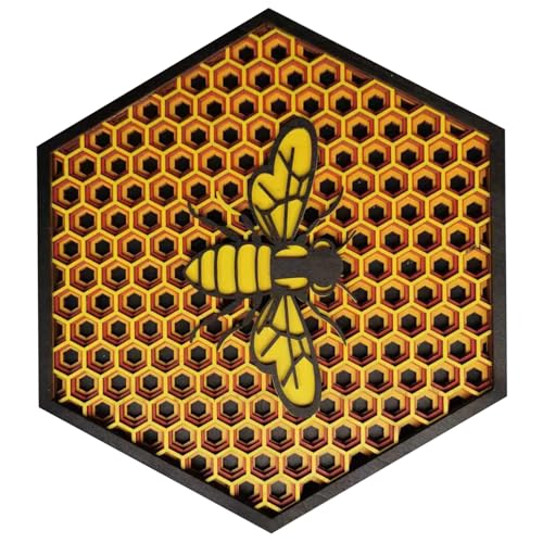 X-Institute Holzbienenen-Festivalschild, Bienen-Ornamente, Geschenk, Frühlingsdekoration, Tier-Embleme, Tischkarte, mehrschichtige Holzdekorationen für Partys, Bienen, Ornamente X-Institute Holzbienenen-Festivalschild, Bienen-Ornamente, Geschenk, Frühlingsdekoration, Tier-Embleme, Tischkarte, mehrschichtige Holzdekorationen für Partys, Bienen, Ornamente von X-Institute