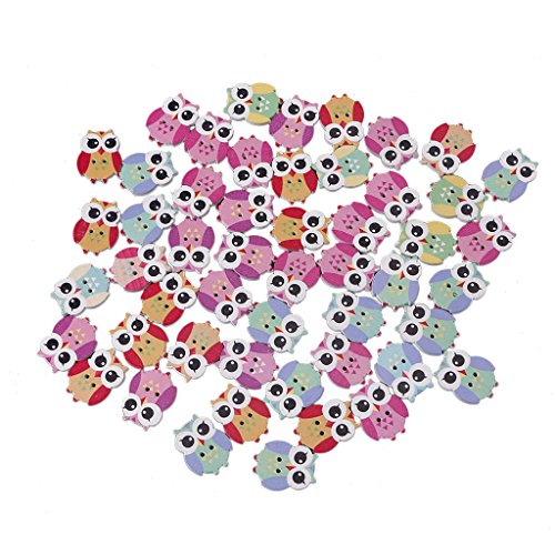 X-Institute Holzknöpfe mit 2 Löchern, verschiedene Tiere, zum Nähen, Basteln, Scrapbooking, 50/100 Stück X-Institute Holzknöpfe mit 2 Löchern, verschiedene Tiere, zum Nähen, Basteln, Scrapbooking, 50/100 Stück von X-Institute