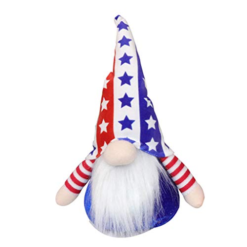 X-Institute Independence Day Handgefertigter Plüsch für stehende Figur Spielzeug Gestreifter Stern Druck Hut Zwerg Home Dekorationen Geschenke X-Institute Independence Day Handgefertigter Plüsch für stehende Figur Spielzeug Gestreifter Stern Druck Hut Zwerg Home Dekorationen Geschenke von X-Institute