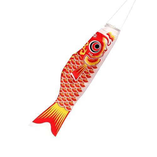 X-Institute Karpfen-Windsäcke, traditionelle japanische Karpfen-Windsäcke, Luftschlangen, zum Aufhängen, Fisch-Festival, Karpfenbanner, Heimdekoration, japanische Karpfenschlangen von X-Institute