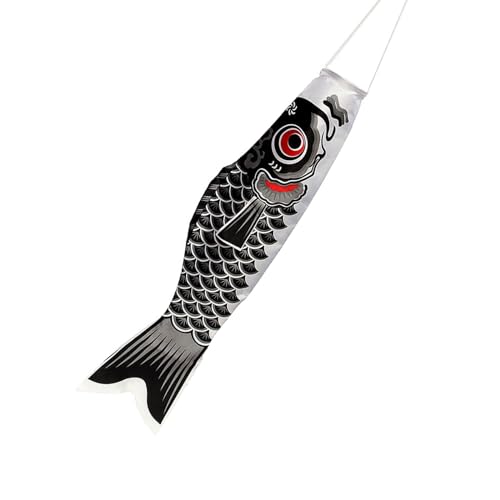 X-Institute Karpfen-Windsäcke, traditionelle japanische Karpfen-Windsäcke, Luftschlangen, zum Aufhängen, Fisch-Festival, Karpfenbanner, Heimdekoration, japanische Karpfenschlangen von X-Institute