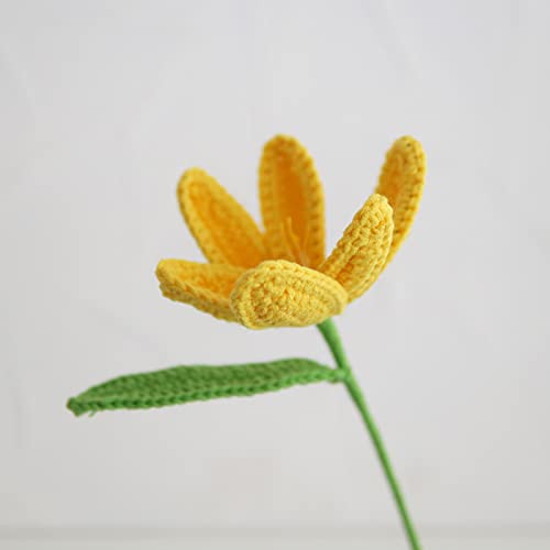 X-Institute Künstliche Häkelblume, handgewebte Blume, dekorative Ornamente, Party, für Schule, Büro, Schlafsaal, Esstisch, handgewebte Blume X-Institute Künstliche Häkelblume, handgewebte Blume, dekorative Ornamente, Party, für Schule, Büro, Schlafsaal, Esstisch, handgewebte Blume von X-Institute