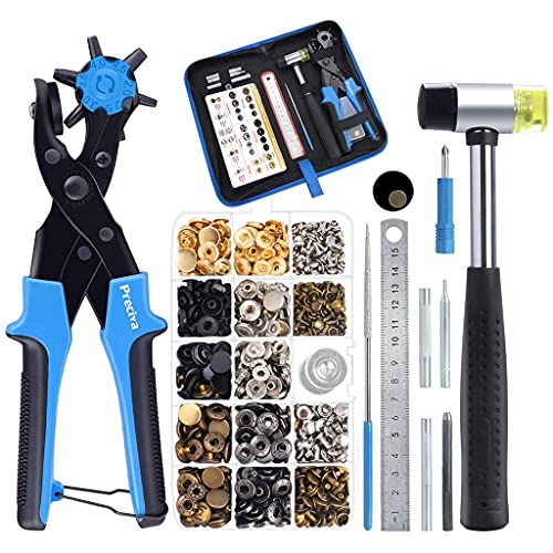 X-Institute Leder-Lochzange, Werkzeugknopf-Set, Bastelarbeiten, Schneider, Arbeiten für Gürtelband, Taille, Uhrenarmband, Gadget X-Institute Leder-Lochzange, Werkzeugknopf-Set, Bastelarbeiten, Schneider, Arbeiten für Gürtelband, Taille, Uhrenarmband, Gadget von X-Institute