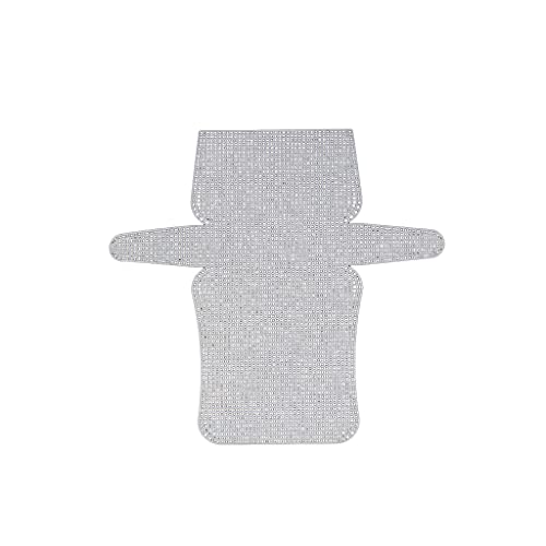 X-Institute Leinen-Blätter, Geldbörse, Handtasche für Mädchen und Frauen, Stickzubehör, transparente Tasche, feste Formbögen von X-Institute