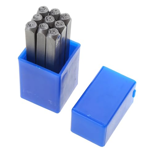 X-Institute Metallstempel mit Sonnen- und Sternmotiv, 3 mm, Metallstanzwerkzeug zum Stempeln von Metall, Leder, Holz, Handwerk, Holzbearbeitung, 9 Stück X-Institute Metallstempel mit Sonnen- und Sternmotiv, 3 mm, Metallstanzwerkzeug zum Stempeln von Metall, Leder, Holz, Handwerk, Holzbearbeitung, 9 Stück von X-Institute