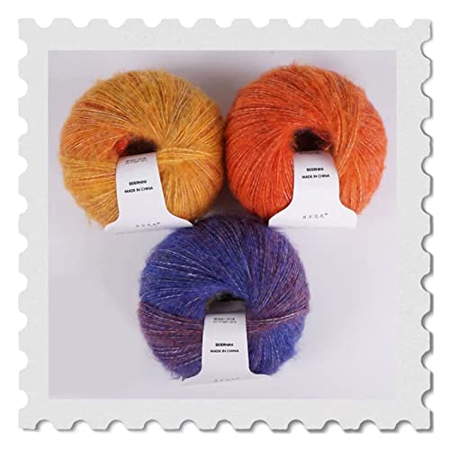 X-Institute Mohair-Garn, Wollfaden, Strickschal, Haushaltszubehör, Zubehör für handgefertigte Pullover, Mützen, Schuhzubehör, Häkeln, Mohair-Pullover X-Institute Mohair-Garn, Wollfaden, Strickschal, Haushaltszubehör, Zubehör für handgefertigte Pullover, Mützen, Schuhzubehör, Häkeln, Mohair-Pullover von X-Institute
