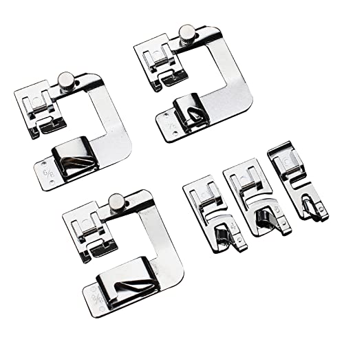X-Institute Nähmaschinenfuß, 3/4/6 mm, gerollter Saum, Set für Erwachsene, Großmutter, Mutter, handgefertigt, Handwerk, Nähmaschinen-Nähfuß X-Institute Nähmaschinenfuß, 3/4/6 mm, gerollter Saum, Set für Erwachsene, Großmutter, Mutter, handgefertigt, Handwerk, Nähmaschinen-Nähfuß von X-Institute