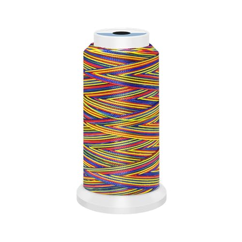 X-Institute Perlenfaden, verschiedene Farben, 450 m/Rolle, Polyesterschnur für Bastelarbeiten, Schmuckherstellung, Perlenstickerei, Nähzubehör von X-Institute