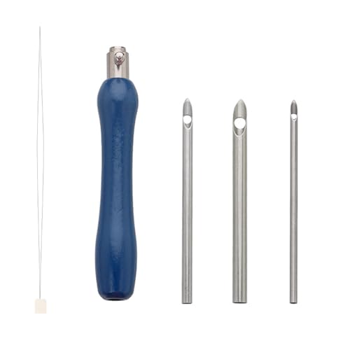 X-Institute Praktisches Sticknadel-Set, 2/3/5 mm, Nadelstift, Stanznadelwerkzeug-Set für Bastelliebhaber, 5 Stück X-Institute Praktisches Sticknadel-Set, 2/3/5 mm, Nadelstift, Stanznadelwerkzeug-Set für Bastelliebhaber, 5 Stück von X-Institute