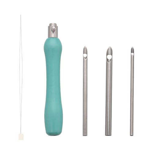 X-Institute Praktisches Sticknadel-Set, 2/3/5 mm, Nadelstift, Stanznadelwerkzeug-Set für Bastelliebhaber, 5 Stück X-Institute Praktisches Sticknadel-Set, 2/3/5 mm, Nadelstift, Stanznadelwerkzeug-Set für Bastelliebhaber, 5 Stück von X-Institute