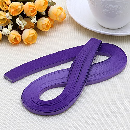 X-Institute Quilling-Papier, 120 Stück, handgemachtes Papier für kreatives Kunstzubehör für Outdoor-Reisen, Camping, lustiges Papier X-Institute Quilling-Papier, 120 Stück, handgemachtes Papier für kreatives Kunstzubehör für Outdoor-Reisen, Camping, lustiges Papier von X-Institute