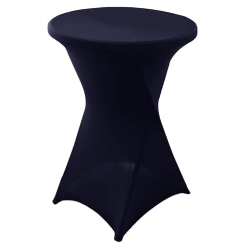 X-Institute Runde Stretch-Tischdecke, Cocktail, Spandex, Tischdecke, Hotel, Hochzeit, Party, Tisch, 60 cm Durchmesser X-Institute Runde Stretch-Tischdecke, Cocktail, Spandex, Tischdecke, Hotel, Hochzeit, Party, Tisch, 60 cm Durchmesser von X-Institute