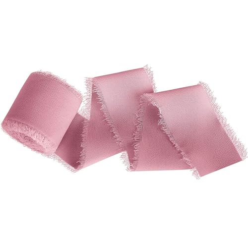 X-Institute Seidenband mit Fransen, handgefertigt, für Hochzeitseinladungen, Brautsträuße, Geschenke, Seidenband, 4 cm x 5 m X-Institute Seidenband mit Fransen, handgefertigt, für Hochzeitseinladungen, Brautsträuße, Geschenke, Seidenband, 4 cm x 5 m von X-Institute