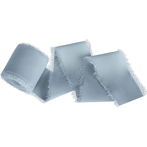 X-Institute Seidenband mit Fransen, handgefertigt, für Hochzeitseinladungen, Brautsträuße, Geschenke, Seidenband, 4 cm x 5 m X-Institute Seidenband mit Fransen, handgefertigt, für Hochzeitseinladungen, Brautsträuße, Geschenke, Seidenband, 4 cm x 5 m von X-Institute