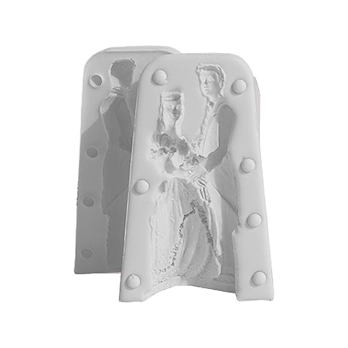 X-Institute Silikonform für Braut, Bräutigam, zur Herstellung von Duft, Gips, Epoxidharz, Heimdekoration, Hochzeitsgeschenk, Silikonformen für Harzhandwerk X-Institute Silikonform für Braut, Bräutigam, zur Herstellung von Duft, Gips, Epoxidharz, Heimdekoration, Hochzeitsgeschenk, Silikonformen für Harzhandwerk von X-Institute